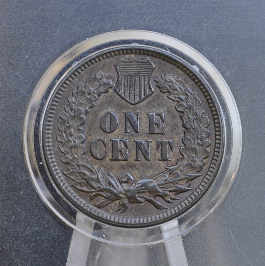 1890 Indian Head Penny - AU55-58 (About Uncirculated) Grade / Condition - 1890 Indian Head Cent - 1890 Penny - 1890 Cent