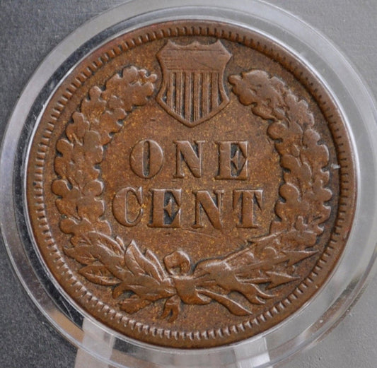 1908 Indian Head Penny - VF (Very Fine) Grade / Condition - 1908 Indian Cent - Great Detail - 1908 Penny