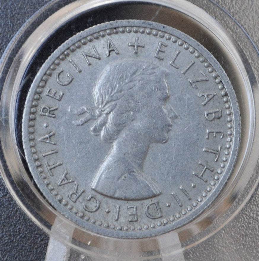 1960s 6 Pence Great Britain - Choose by Date! Great Conditions - Queen Elizabeth II - Birthdays, Jewelry, Weddings - Sixpence UK Six Pence