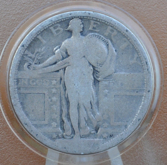 1917-S Standing Liberty Quarter Type I (type one) - VG (Very Good) Condition - 1917 S Standing Liberty Quarter Type 1 1917 S - San Francisco