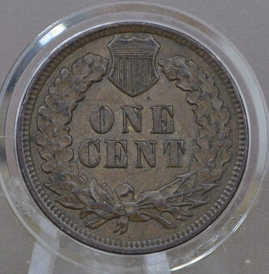 1890 Indian Head Penny - VF-XF (Very to Extremely Fine) Grade / Condition - 1890 Indian Head Cent - 1890 Penny - 1890 Cent - High Grade