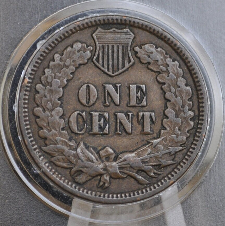 1882 Indian Head Cent - VF (Very Fine) Grade - Indian Head Penny 1882 - Higher Grade, Great Date - 1882 1 Cent US