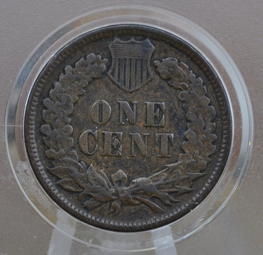 1884 Indian Head Penny - VG-F (Very Good to Fine) Condition - Good Date - 1884 Indian Cent