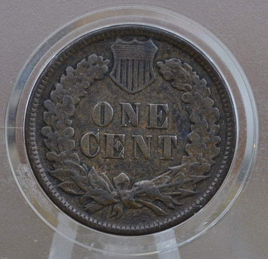 1884 Indian Head Penny - VG-F (Very Good to Fine) Condition - Good Date - 1884 Indian Cent