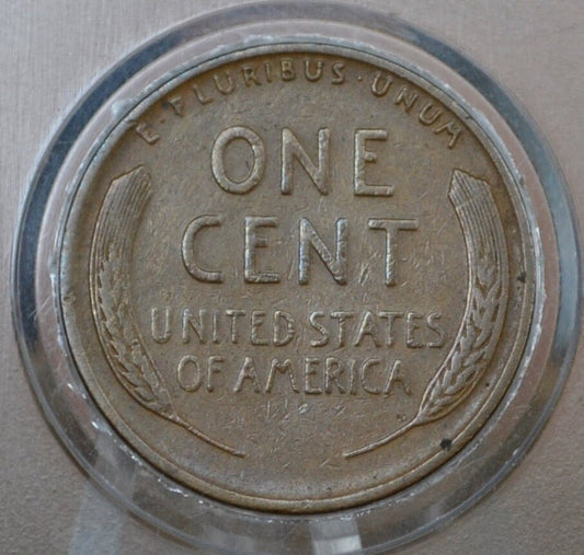 1937-S Wheat Penny - VF-XF (Very to Extremely Fine) Condition - 1937 S Wheat Back Cent - San Francisco Mint - 1937 S Wheat Ear Penny 1937S