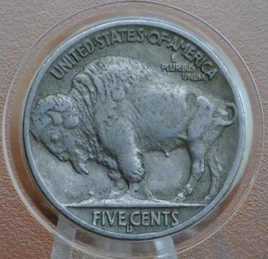 1916-D Buffalo Nickel - XF45 (Extremely Fine) Grade / Condition - Denver Mint - 1916 D Buffalo Nickel 1916 D Indian Head Nickel
