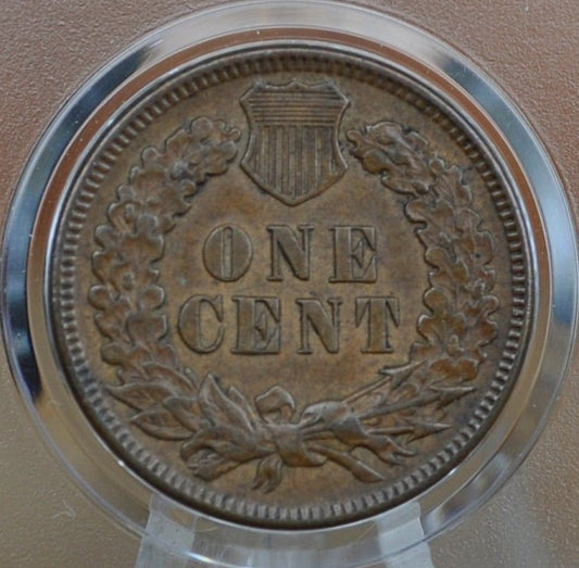 1894 Indian Head Penny - AU (About Uncirculated) grade / condition, Visible Diamonds and Luster - 1894 Indian Head Cent 1894 Penny 1894 Cent