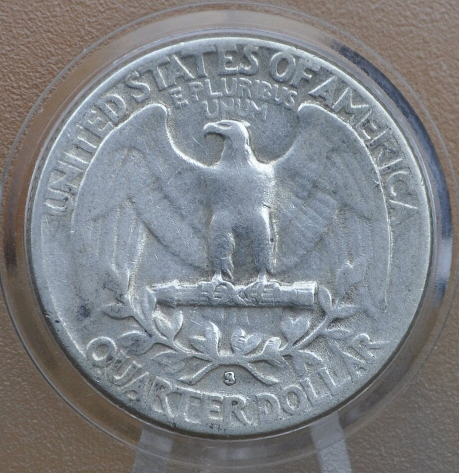 1951-S Washington Quarter - VF-BU (Very Fine to Uncirculated) Grades; Choose by Grade - San Francisco Mint - Silver Quarter - 1951 S Quarter