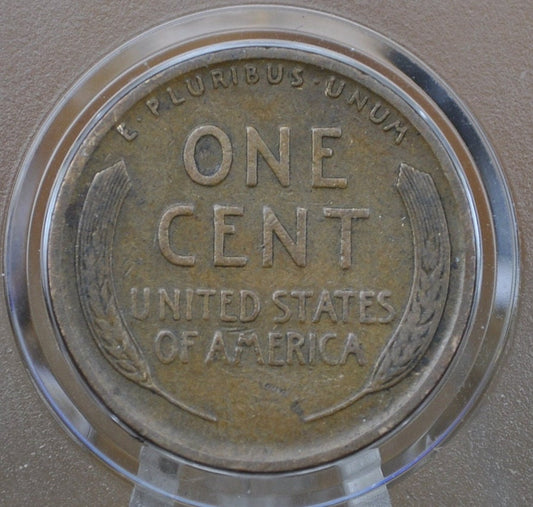 1918 Wheat Penny - VG-F (Very Good to Fine) Condition - Philadelphia Mint - WWI Era US Cent - 1818-P Wheat Ear Cent