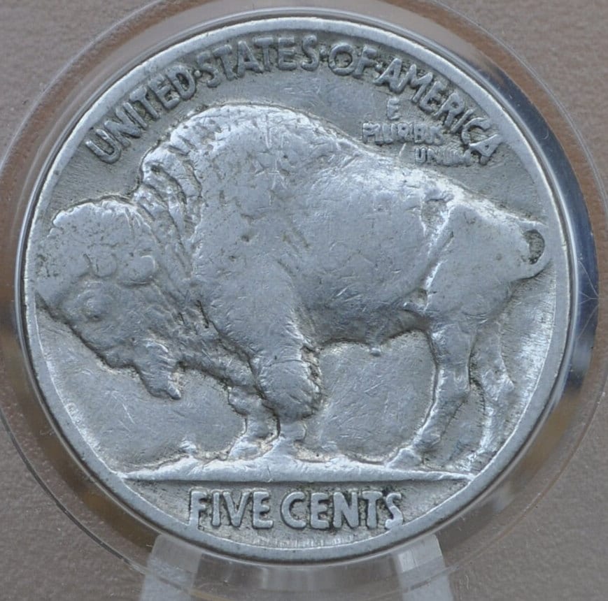 1936 Buffalo Nickel - VF-AU (Very Fine - About Uncirculated) Grades; Choose by Grade - 1936 Indian Head Nickel 1936 P Nickel Buffalo Reverse
