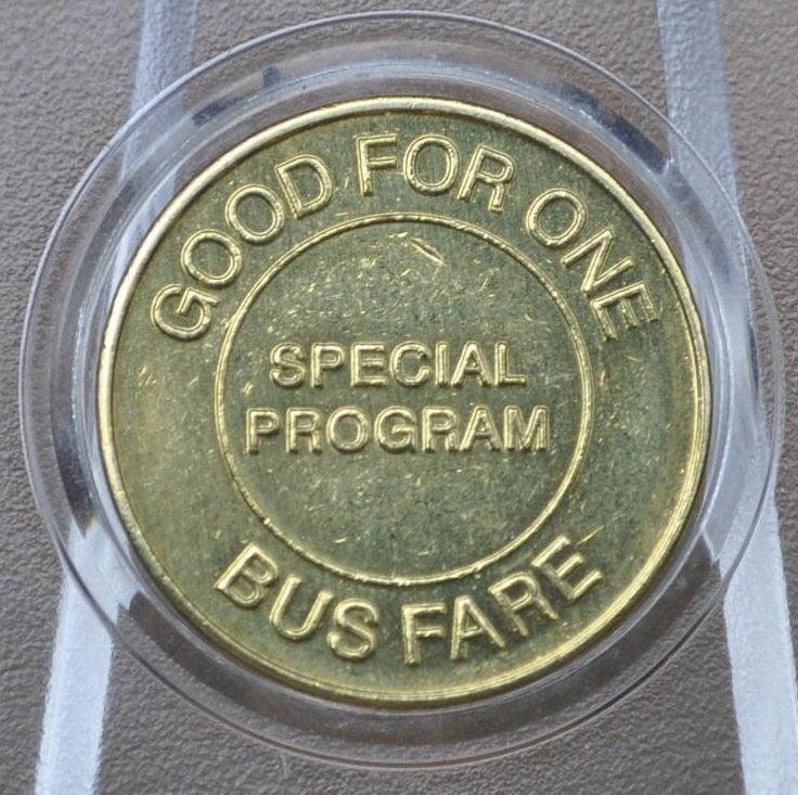 Suffolk County Transit Tokens - Long Island Transport Tokens - NY Bus / Toll Token - Vintage Long Island NY Token Suffolk County Seal