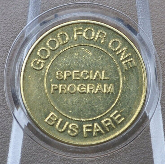 Suffolk County Transit Tokens - Long Island Transport Tokens - NY Bus / Toll Token - Vintage Long Island NY Token Suffolk County Seal