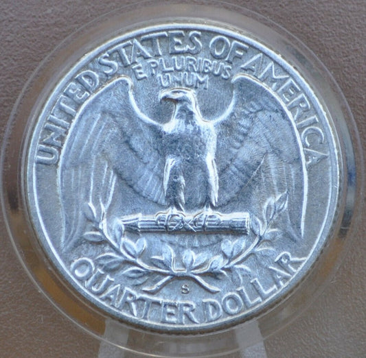 1947 S Washington Silver Quarter - VF-BU Grades - San Francisco Mint - 1947 S Washington - 1947 S Quarter 1947 Quarter 1947 Washington