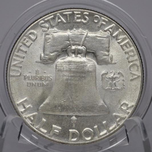 1959 Franklin Half Dollar P&D Mints - Circulated to BU, Choose by Grade and Mint - 1959 Silver Half Dollar 1959 D Franklin Half Dollar 1959P