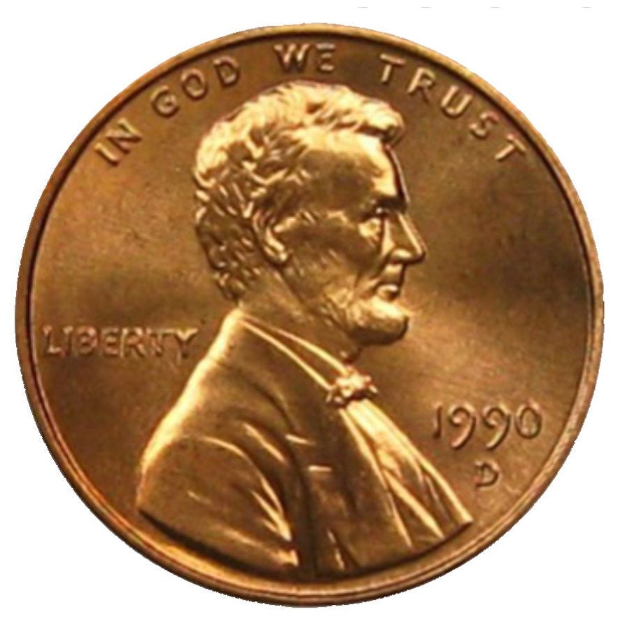 Lincoln Memorial Pennies - Choose Date & Quantity - 1990 to 2003 - XF+ to AU condition.
