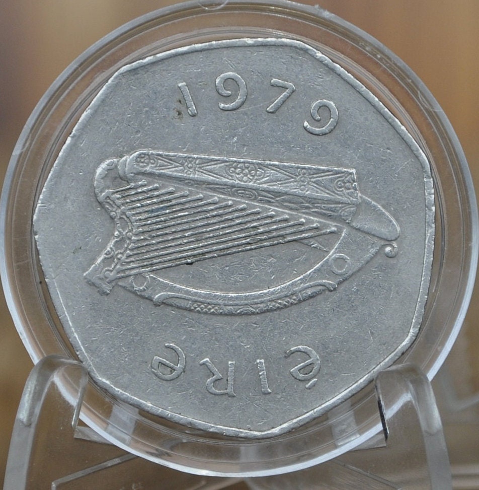 1970s Irish Fifty Pence - Choose by Date - Pre-Euro - Great Condition Ireland 50 Pence 1970, 1977, 1979