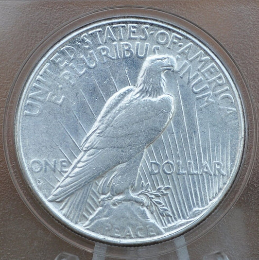 1928-S Peace Silver Dollar - Choose by Grade, F-XF - San Francisco Mint - 1928 S Silver Dollar Semi-Key Date 1928 Peace Dollar