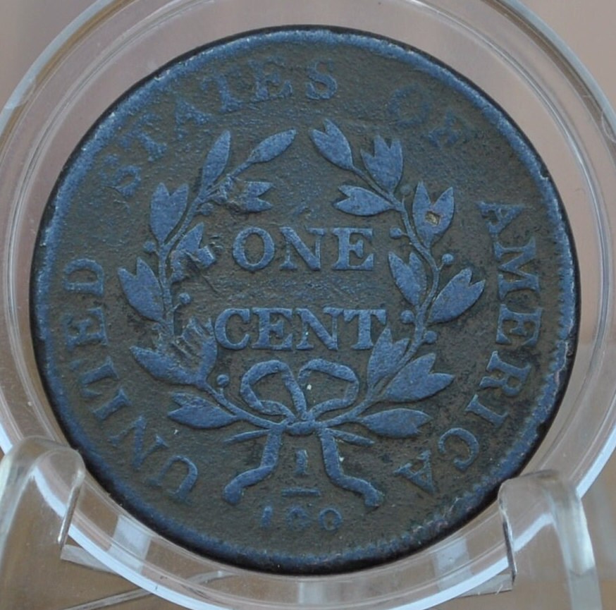 1803 Draped Bust Large Cent - G (Good) Details, Corrosion or AG - US Large Cent 1803 One Cent US - Lower Grade