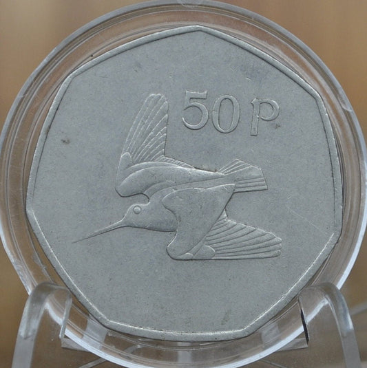 1970s Irish Fifty Pence - Choose by Date - Pre-Euro - Great Condition Ireland 50 Pence 1970, 1977, 1979