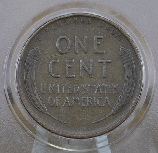 1939 D Wheat Penny - VF-XF (Very to Extremely Fine) Condition - 1939 D Wheat Cent 1939 D Wheat Ear 1939 D Lincoln - Denver Mint