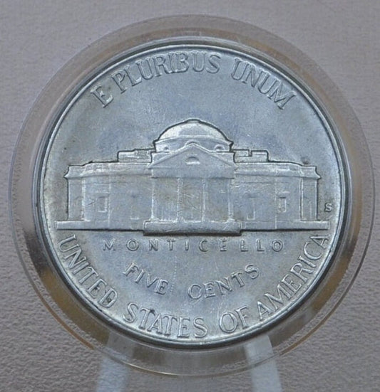 1939-S Jefferson Nickel - Choose by Grade / Condition - San Francisco Mint - Key Date and Mint - 1939-S Nickel