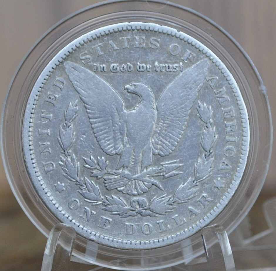 1892 Morgan Dollar - F (Fine) Grade / Condition - Philadelphia Mint - 1892-P Morgan Silver Dollar - 1892 P Morgan