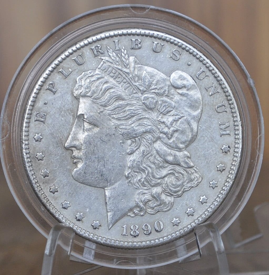 1890-S Morgan Silver Dollar - XF (Extremely Fine) Condition - San