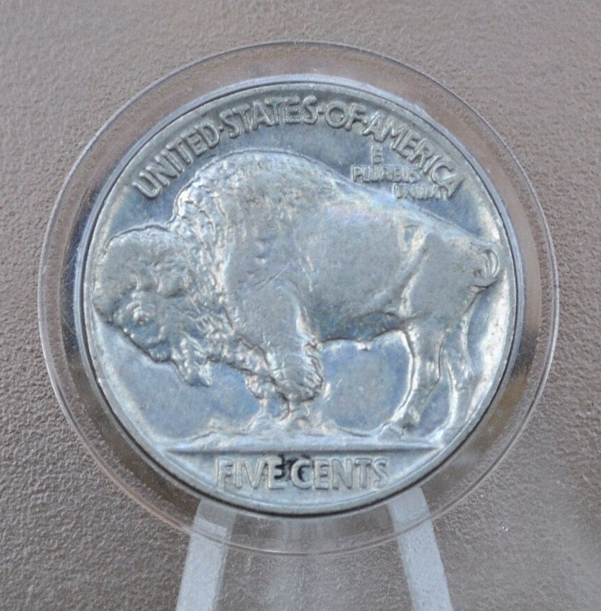 1937 Buffalo Nickel - Chose by Grade VF-BU (Very Fine to Uncirculated) Grades; - Philadelphia Mint - Indian Head Nickel 1937 P Nickel