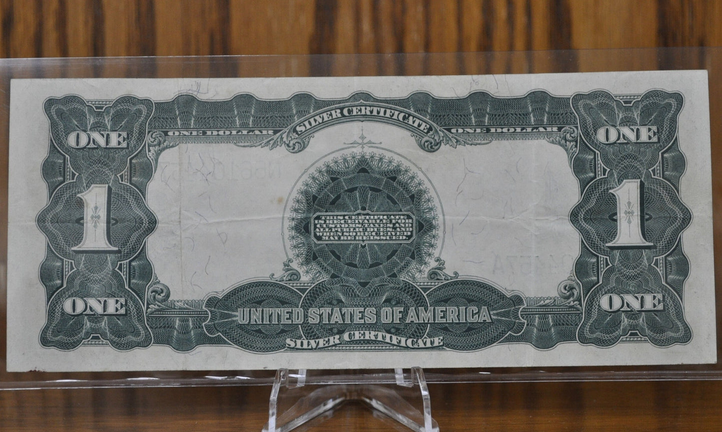 1899 1 Dollar Silver Cert. Black Eagle Fr#234 - XF Extremely Fine Grade - Rare Note 1899 Large Note 1 Dollar Bill 1899 Silver Cert Fr234