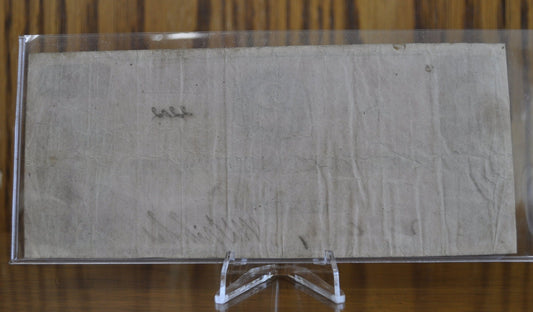 Rare 1863 Confederate States of America 2 Dollar Bill - Civil War Issue Banknote -Confederate 2 Dollar Bill- Judah P. Benjamin, T-61 / CS-61