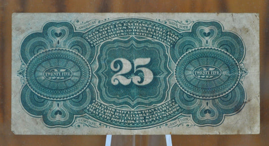 5th Issue 25 Cent Fractional Note - George Washington - Choose Grade / Condition - Fr#1303