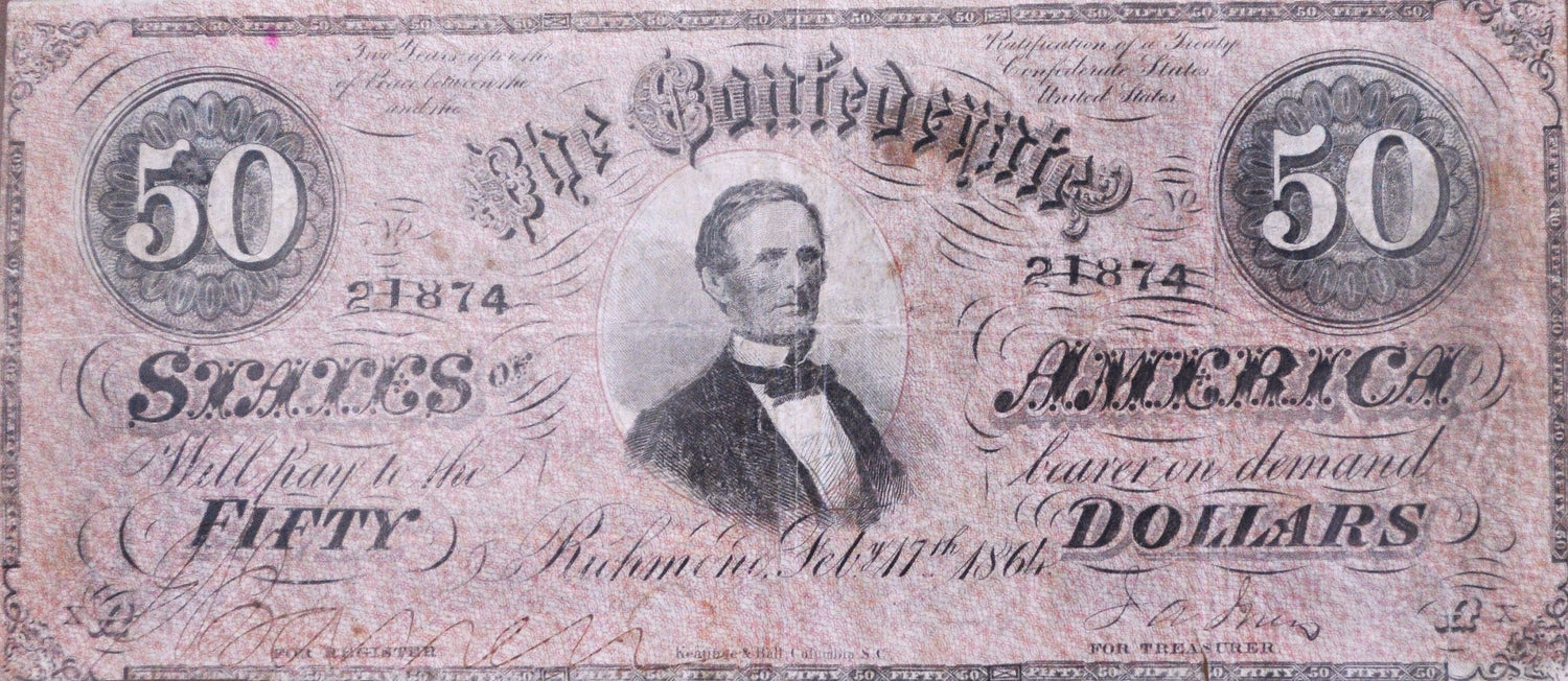 U.S. Confederate Currency
