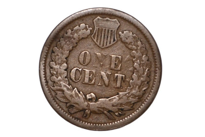 Indian Head Penny 64-L Rotated Die Error - United States One Cent 1864 Indian Head Rotated Die