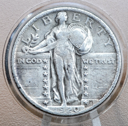 1920 P,D,S  Standing Liberty Silver Quarter - Choose by Mint & Condition - Philadelphia Denver San Francisco - Better Date Quarter Collection