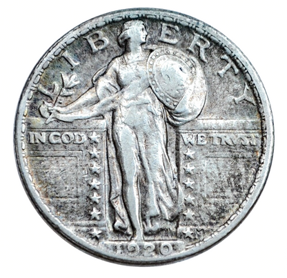 1920 P,D,S  Standing Liberty Silver Quarter - Choose by Mint & Condition - Philadelphia Denver San Francisco - Better Date Quarter Collection