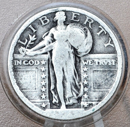 1923 P,S Standing Liberty Silver Quarter - Choose by Mint & Condition - Rarer Date Philadelphia Denver San Francisco - Quarter Collection