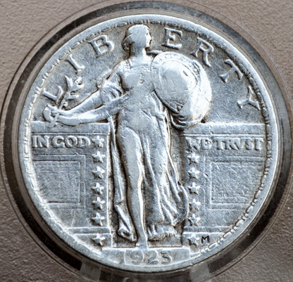 1923 P,S Standing Liberty Silver Quarter - Choose by Mint & Condition - Rarer Date Philadelphia Denver San Francisco - Quarter Collection