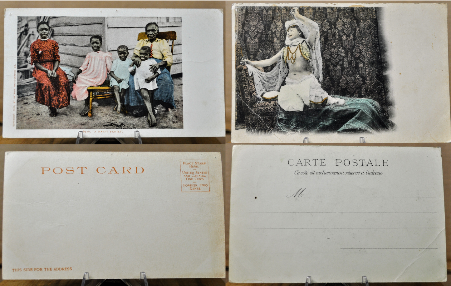 Antique Real Photo Post Cards - 10 Old Photograph Postcards to Choose From! Vintage Military, Portraits, Actors RPPC Postcards