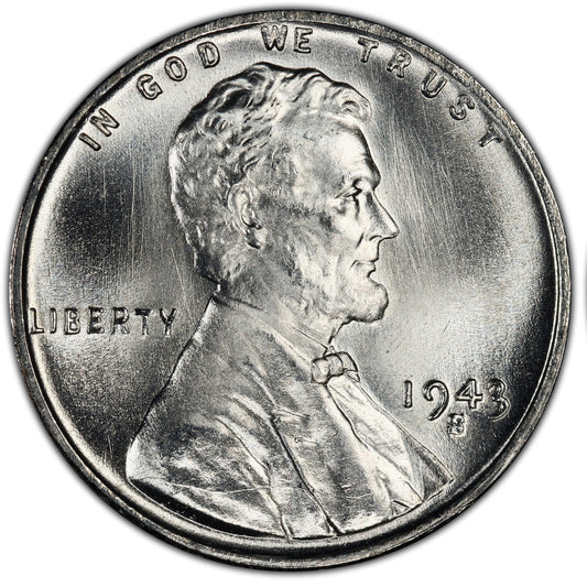 1943 P, D, S Steel Penny - Choose by Grade & Mint Mark! - WW2 Wheat Penny