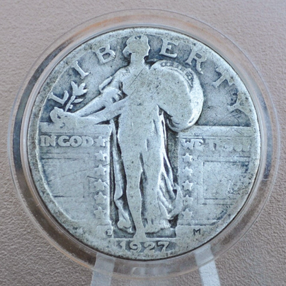 1927 P,D,S Standing Liberty Silver Quarter - Choose by Mint & Condition - Philadelphia Denver San Francisco