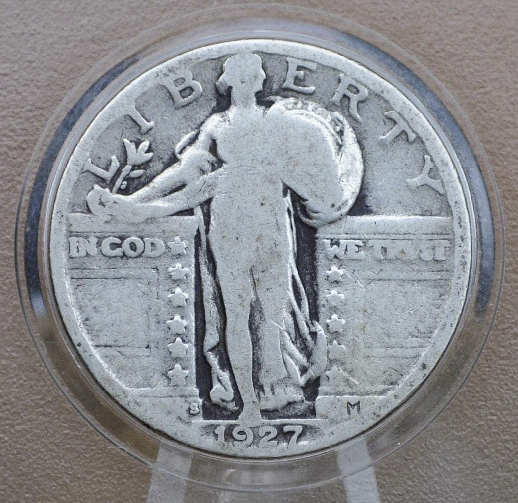 1927 P,D,S Standing Liberty Silver Quarter - Choose by Mint & Condition - Philadelphia Denver San Francisco