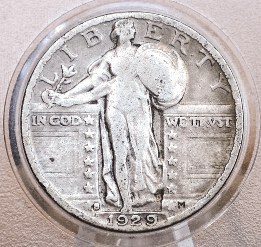 1929 P,D,S Standing Liberty Silver Quarter - Choose by Mint & Condition - Philadelphia Denver San Francisco