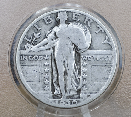 1930 P,D,S Standing Liberty Silver Quarter - Choose by Mint & Condition - Philadelphia Denver San Francisco