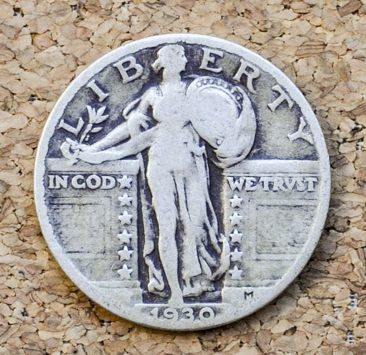 1930 P,D,S Standing Liberty Silver Quarter - Choose by Mint & Condition - Philadelphia Denver San Francisco