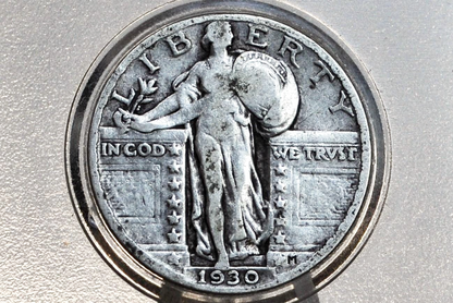 1930 P,D,S Standing Liberty Silver Quarter - Choose by Mint & Condition - Philadelphia Denver San Francisco