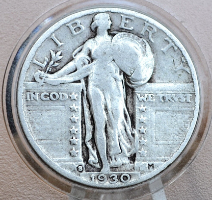 1930 P,D,S Standing Liberty Silver Quarter - Choose by Mint & Condition - Philadelphia Denver San Francisco