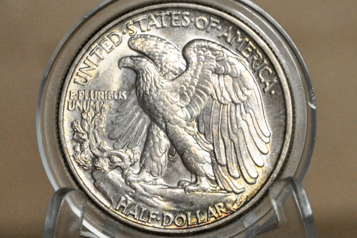 1944 P D & S Walking Liberty Silver Half Dollar - Choose By Mint and Condition Philadelphia Denver San Francisco WW2 Era 50 Cent Coin
