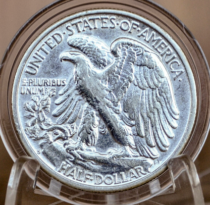 1943 P D & S Walking Liberty Silver Half Dollar - Choose By Mint and Condition Philadelphia Denver San Francisco WW2 Era 50 Cent Coin