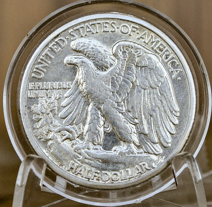 1944 P D & S Walking Liberty Silver Half Dollar - Choose By Mint and Condition Philadelphia Denver San Francisco WW2 Era 50 Cent Coin