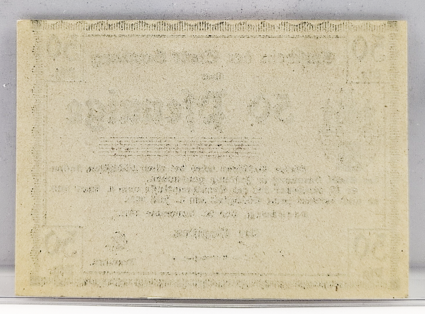 1918 Bernburg Germany 50 Pfennige Notgeld - Long "J" Juli Type - WWI German Emergency Currency - 1918 German Municipality Fifty Pfennig Note